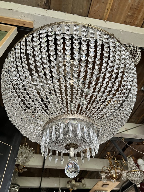 Image 1 of Antique Design Crystal Mega Chandelier