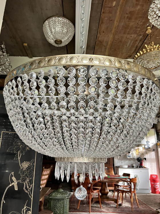 Image 1 of Antique Design Crystal Mega Chandelier