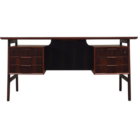 Image 1 of Vintage rosewood desk by Omann Jun, 1970s