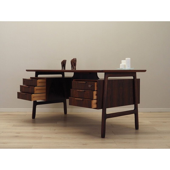 Image 1 of Vintage rosewood desk by Omann Jun, 1970s