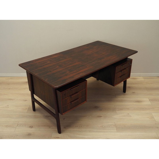 Image 1 of Vintage rosewood desk by Omann Jun, 1970s