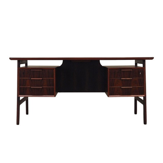 Image 1 of Vintage rosewood desk by Omann Jun, 1970s