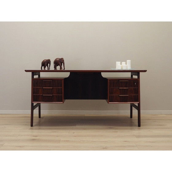 Image 1 of Vintage rosewood desk by Omann Jun, 1970s