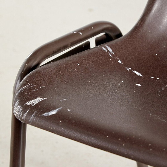 Image 1 of Vintage plastic stacking chair 1970s