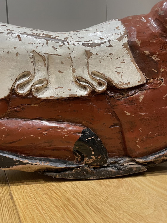 Image 1 of Cerdo antiguo de principios del siglo XX. Indonesia, Hecho a mano Espécimen único.