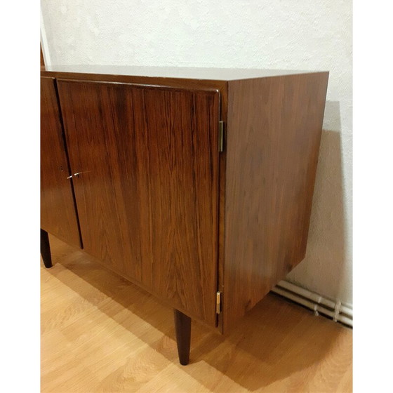 Image 1 of Vintage rosewood sideboard with two doors, Denmark 1960