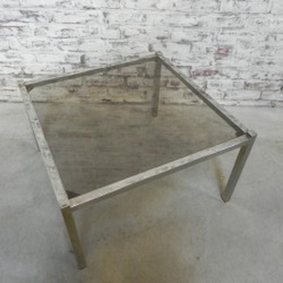 Image 1 of Hollywood Regency Coffee Table 65 x 65 cm - 1970s