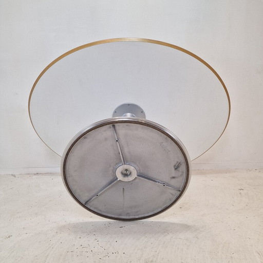 Vintage oval dining table by Pierre Paulin for Artifort, 1960