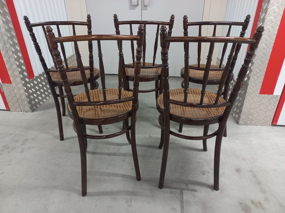 Image 1 of 5x sedia vintage