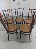 5x Chaise vintage