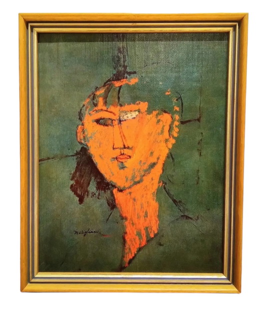 Amedeo Modigliani - La tête rouge