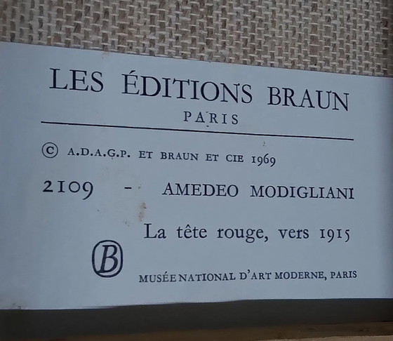 Image 1 of Amedeo Modigliani - The Red Head