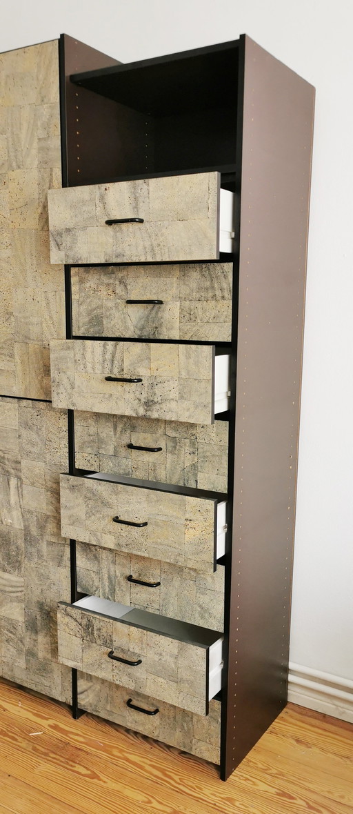 Interlübke Bip Line cork + closet + chest of drawers