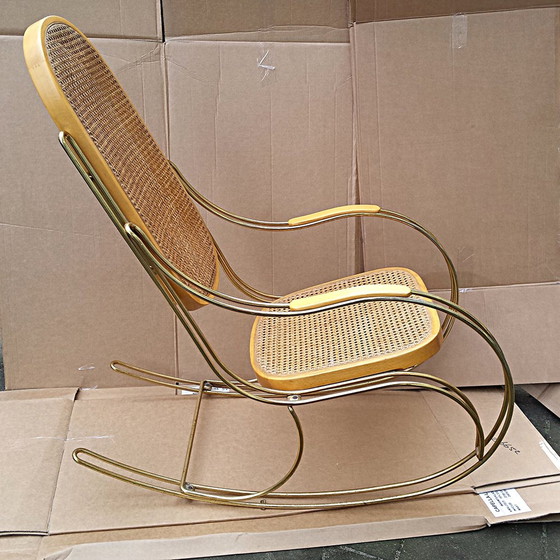 Image 1 of Chaise à bascule vintage