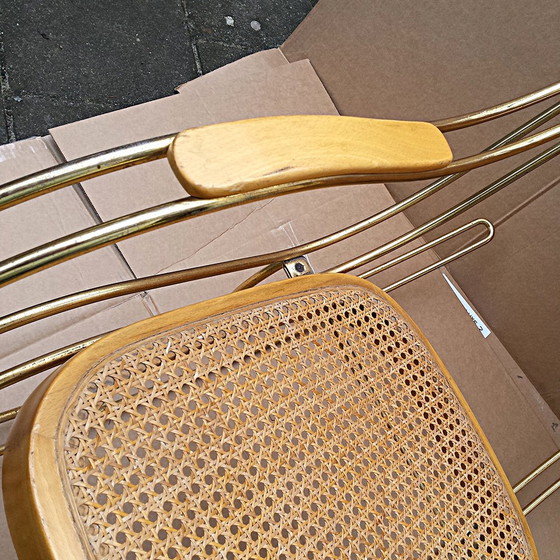 Image 1 of Chaise à bascule vintage