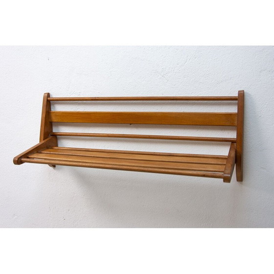 Image 1 of Vintage wooden wall shelf by Krásná Jizba, 1960