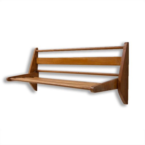 Image 1 of Vintage wooden wall shelf by Krásná Jizba, 1960
