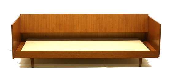 Image 1 of Divano letto/panca vintage in teak realizzato negli anni '60