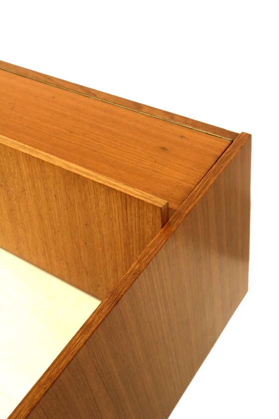 Image 1 of Divano letto/panca vintage in teak realizzato negli anni '60