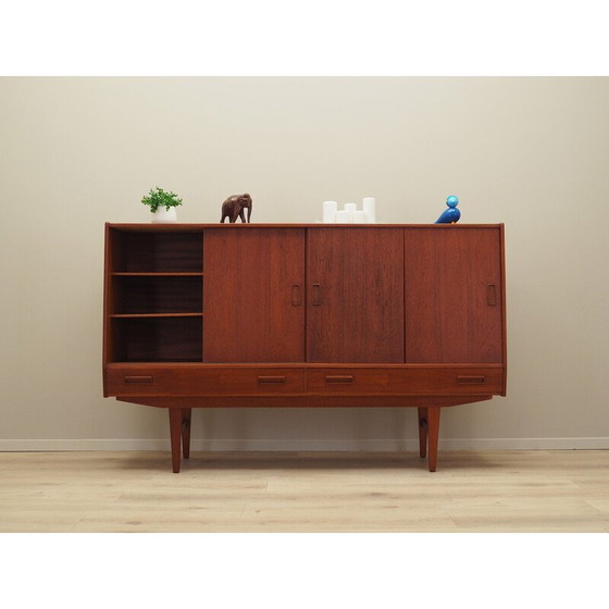 Image 1 of Vintage teak highboard by Westergaards Møbelfabrik, 1960s