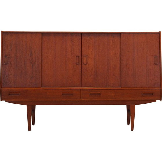 Image 1 of Vintage teak highboard by Westergaards Møbelfabrik, 1960s