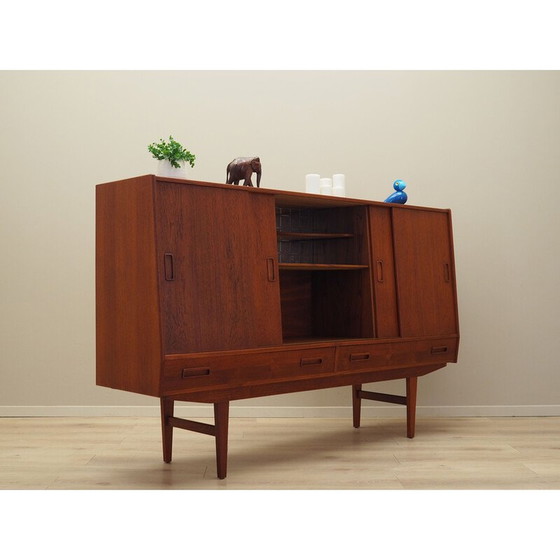 Image 1 of Vintage teak highboard by Westergaards Møbelfabrik, 1960s