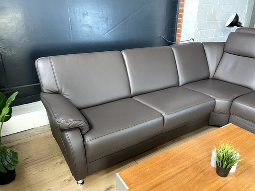 Leather sofa