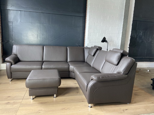 Leather sofa