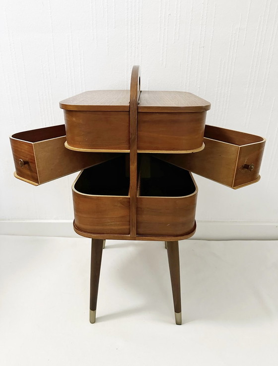 Image 1 of Mid-century sewing box