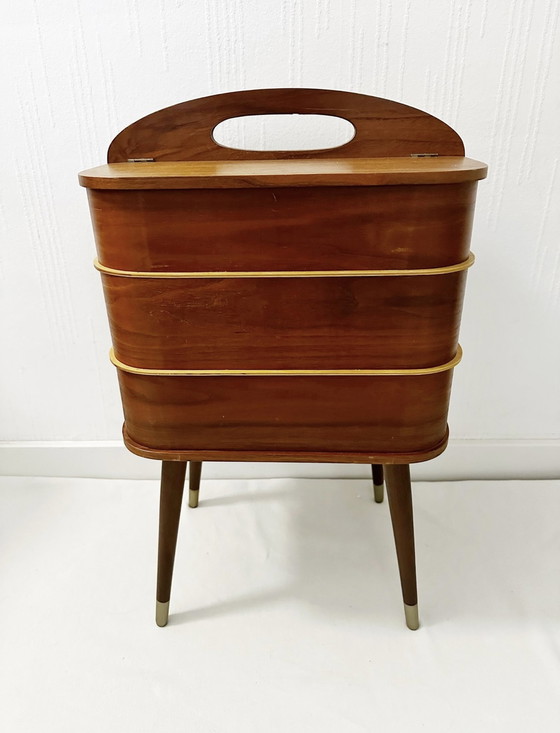 Image 1 of Mid-century sewing box