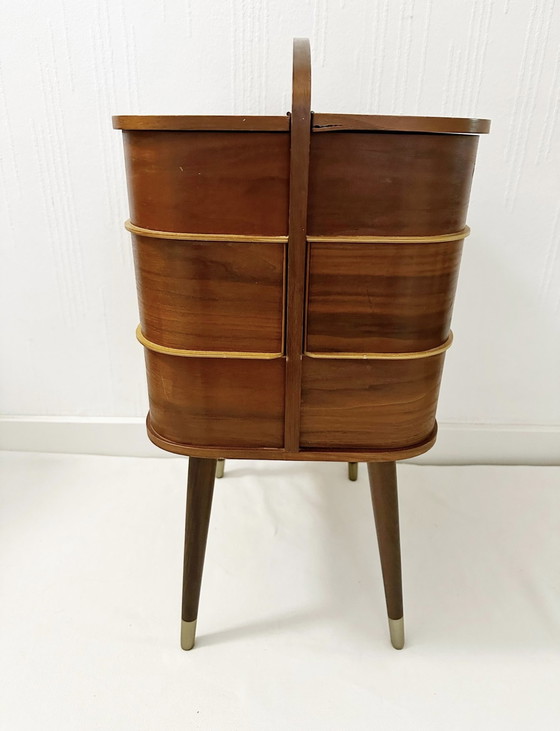 Image 1 of Mid-century sewing box