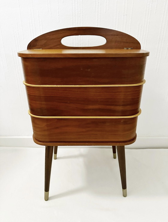 Image 1 of Mid-century sewing box