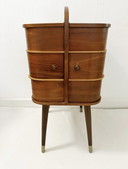 Mid-century sewing box