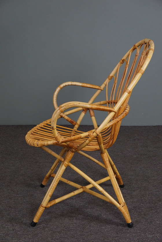 Image 1 of Vintage rattan armchair