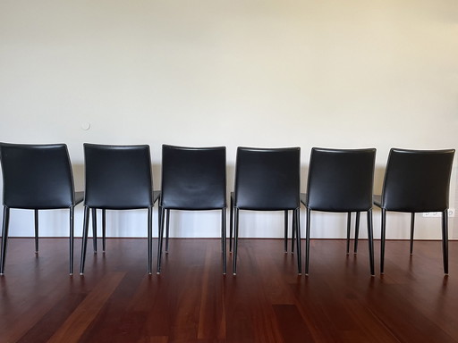 6x chaises de salle à manger Bontempi