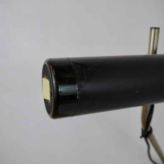 Image 1 of Lampada da scrivania industriale vintage, lampada fluorescente