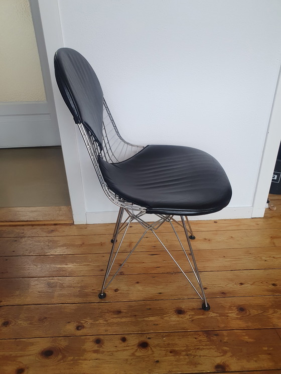 Image 1 of Vitra wire chair DKR2 by Charles Eames