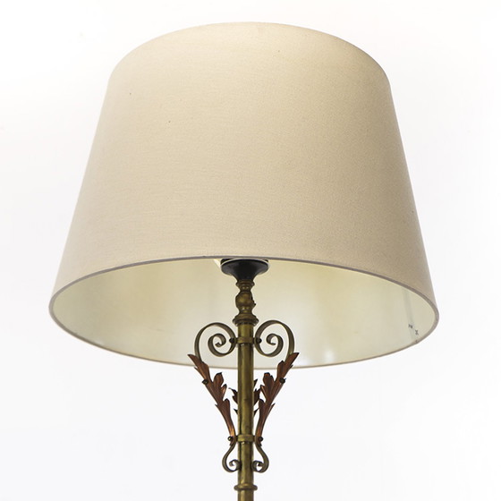 Image 1 of Lampadaire antique Hollywood Regency