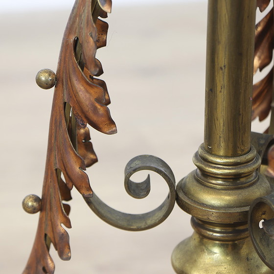 Image 1 of Antique Hollywood Regency Floor Lamp