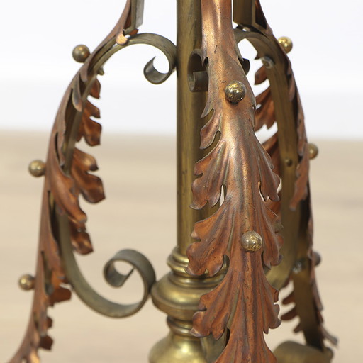 Lampadaire antique Hollywood Regency