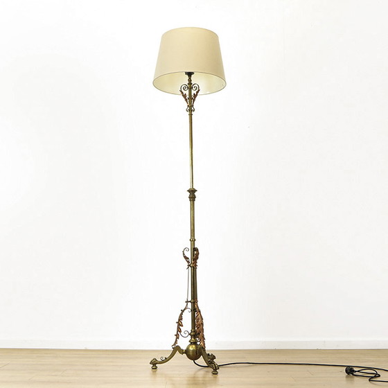 Image 1 of Antique Hollywood Regency Floor Lamp