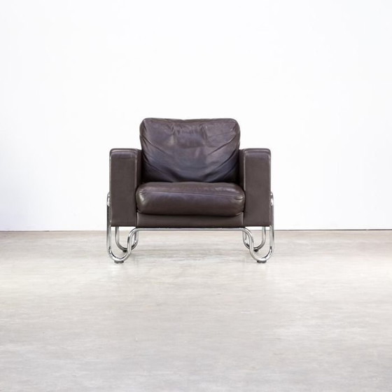 Image 1 of 2x Gebr. van der Stroom Dutch Orignals model gispen 441 Lounge chair