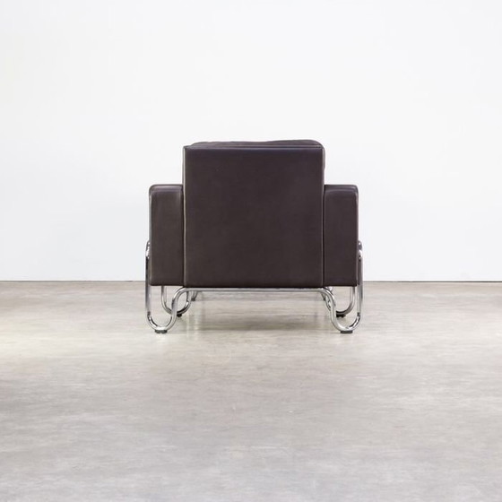 Image 1 of 2x Gebr. van der Stroom Dutch Orignals model gispen 441 Lounge chair