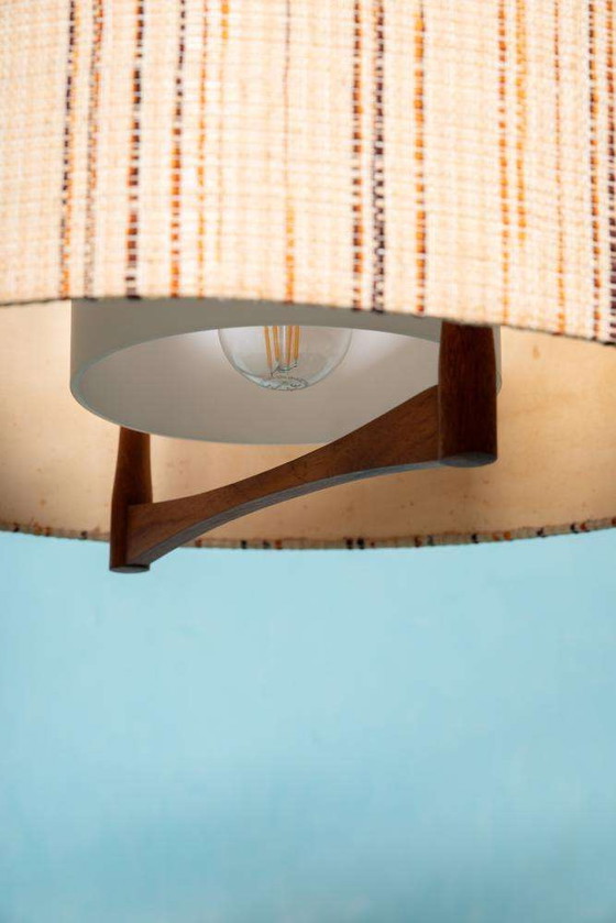 Image 1 of Lampe suspendue vintage Temde leuchten, suspension midmod sixties