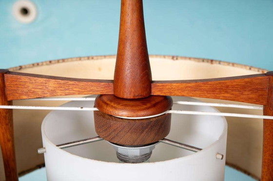 Image 1 of Lampe suspendue vintage Temde leuchten, suspension midmod sixties