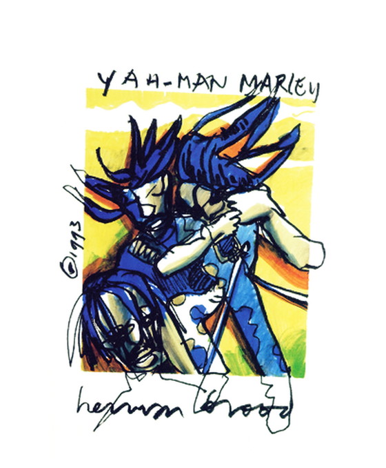 Image 1 of Herman Brood----Bob Marley from 1993