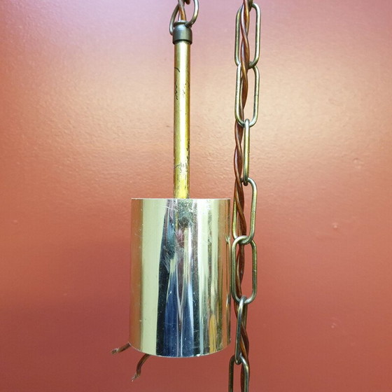 Image 1 of Vintage ceramic suspension lamp by Jette Helleroe by Axella, 1970
