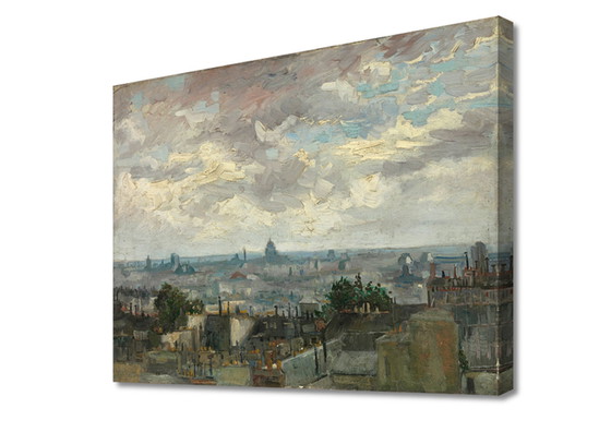 Image 1 of Vincent van Gogh - View of Paris