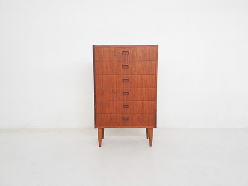 Teak Chest Of Drawers, By Msi, Sweden, 1950'S