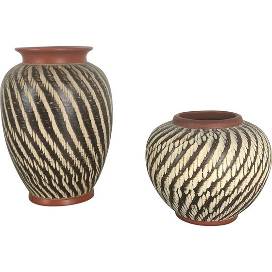 Image 1 of Pair of vintage ceramic vases by Wekara, Germany 1960
